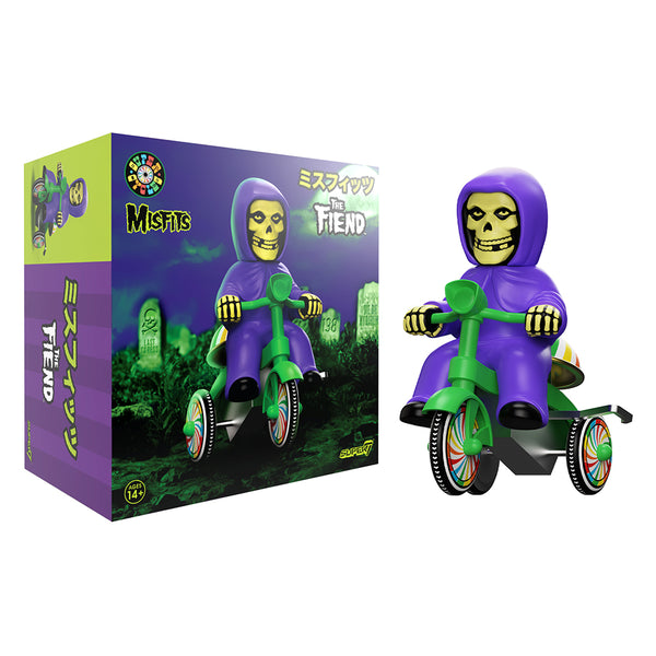 Misfits Fiend Super Cycle (Purple w/ Green Trike)