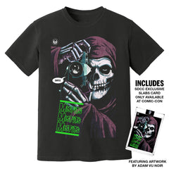 Misfits "The Killing Fiend" T-Shirt with SLABS Trading Card