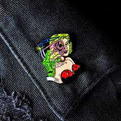 Misfits Die Die My Darling Cover Art Pin
