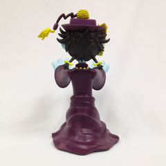 Cartoon figurine of Osaka Popstar Hopping Ghosts character in purple dress and hat