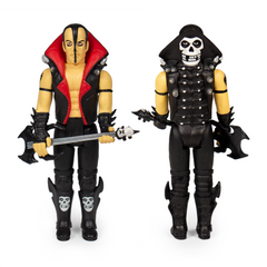 Two action figure toys of Jerry Only and contrasting characters from Misfits