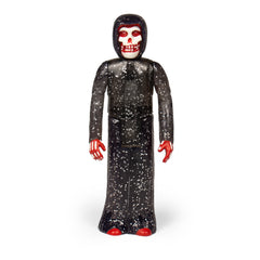 Action figure of a skeletal character in Static Age Misfits design with red accents