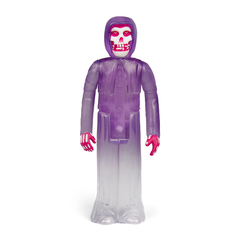 Skeletal Reaction Figure in Purple Hooded Robe with Red Hands from Walk Among Us Misfits Fiend