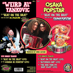 Album cover featuring Weird Al Yankovic and Osaka Popstar performing Beat on the Brat